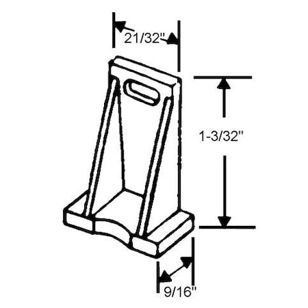 Strybuc Top Sash Guide 72-604